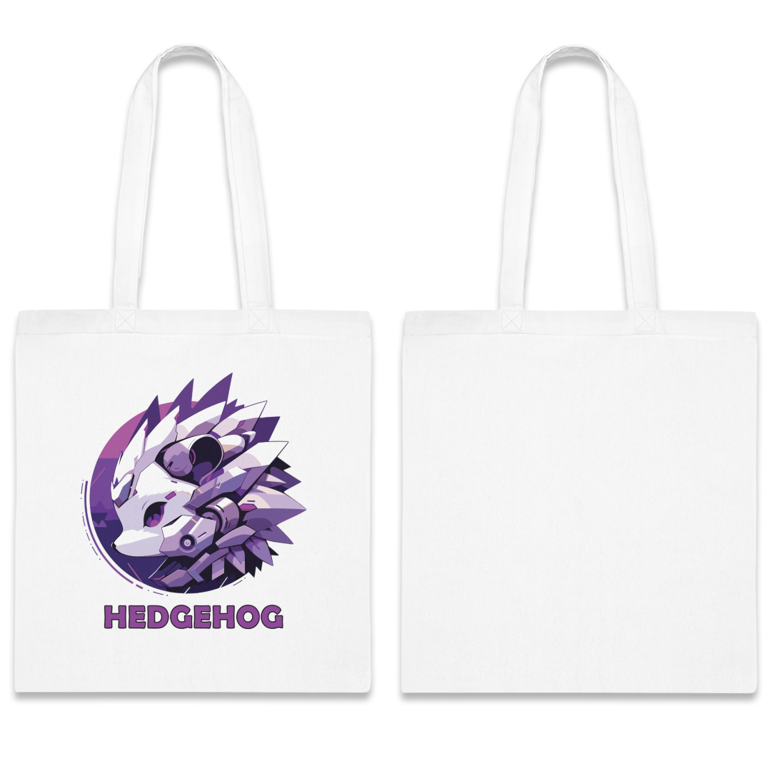 100%纯棉帆布手提袋 | Mascot-Hedgehog-016