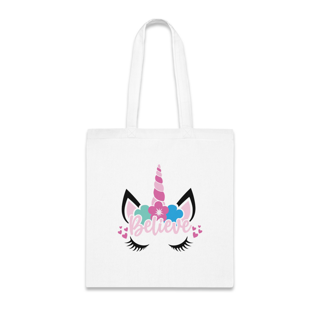 100%纯棉帆布手提袋 | Quotes-Unicorn-001