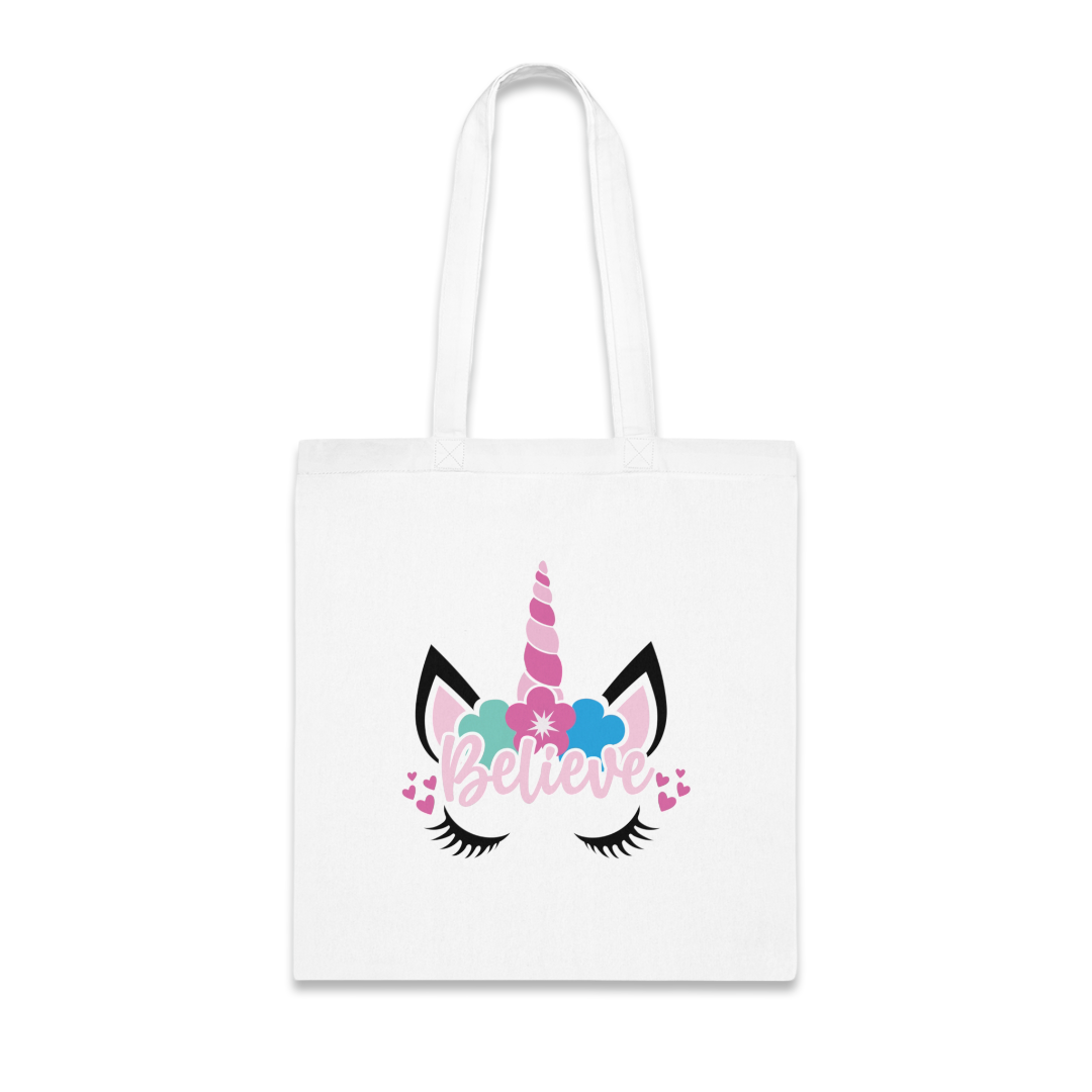 100%纯棉帆布手提袋 | Quotes-Unicorn-001