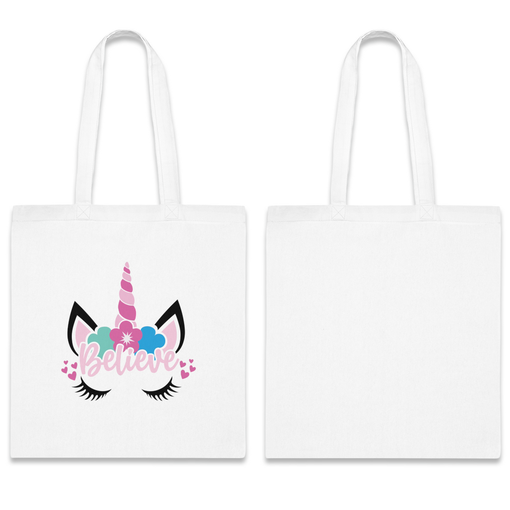 100%纯棉帆布手提袋 | Quotes-Unicorn-001