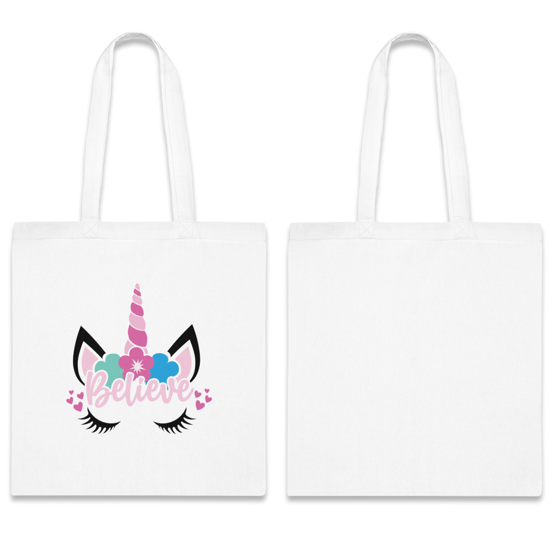 100%纯棉帆布手提袋 | Quotes-Unicorn-001