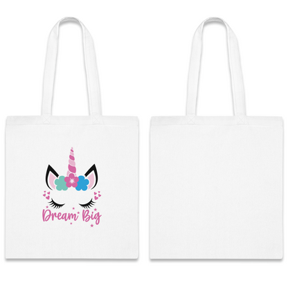 100% Cotton Canvas Tote Bag | Quotes-Unicorn-003