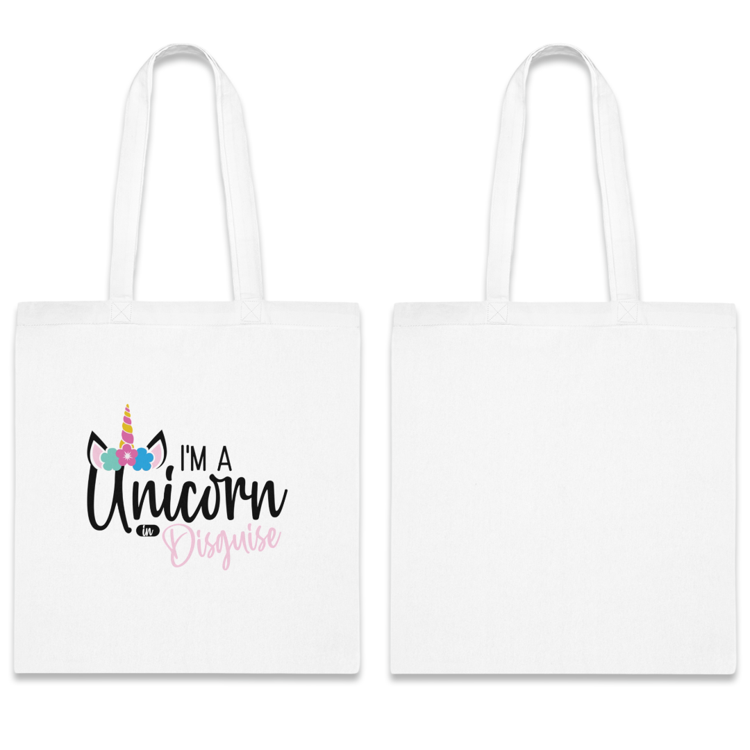 100%纯棉帆布手提袋 | Quotes-Unicorn-004