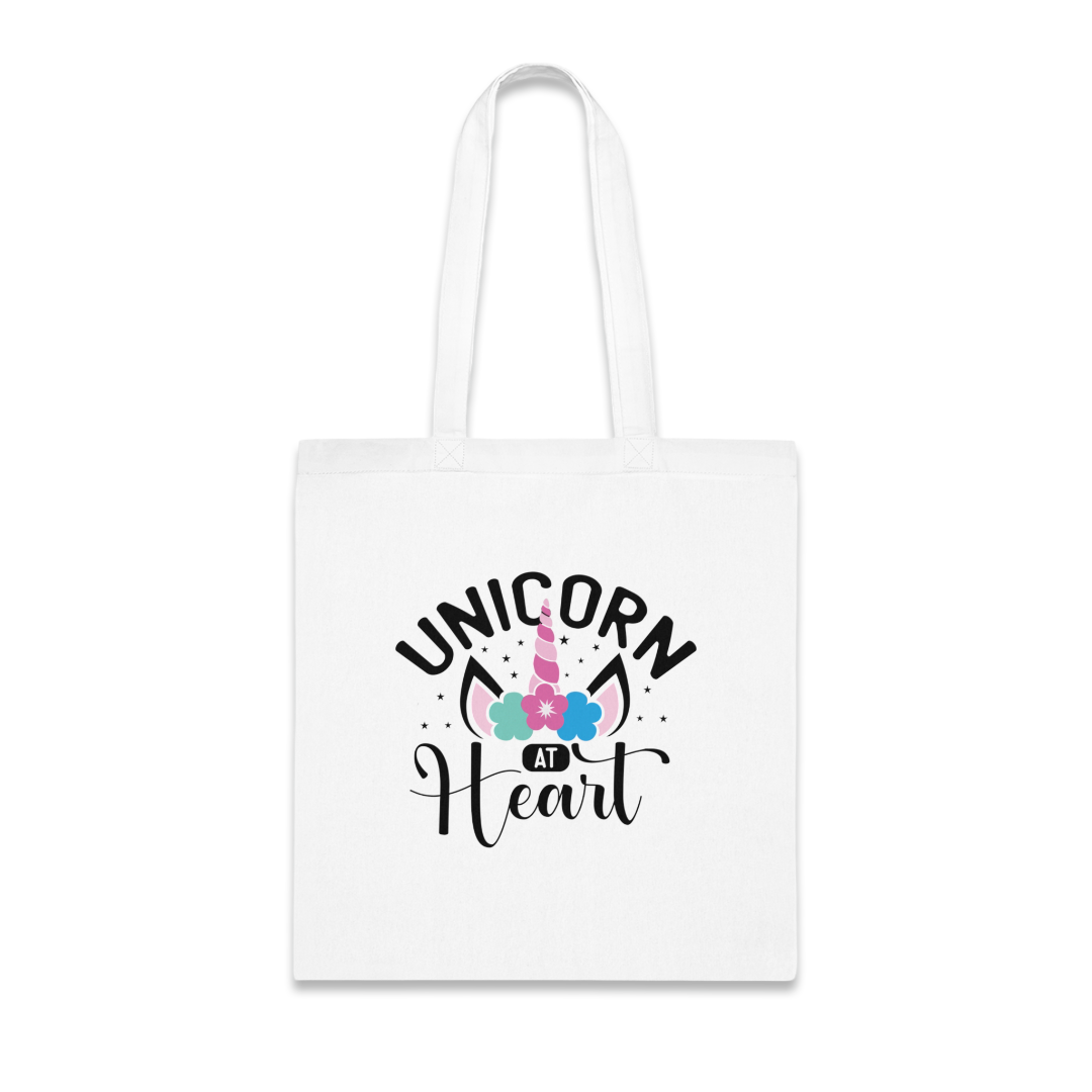 100% Cotton Canvas Tote Bag | Quotes-Unicorn-006