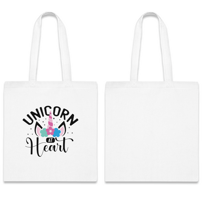 100% Cotton Canvas Tote Bag | Quotes-Unicorn-006