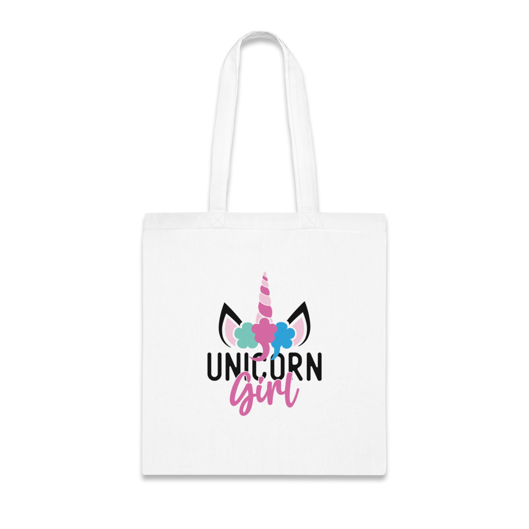 100% Cotton Canvas Tote Bag | Quotes-Unicorn-007