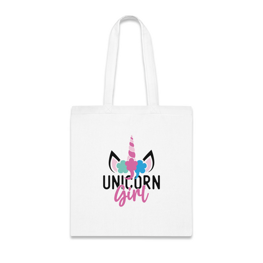 100% Cotton Canvas Tote Bag | Quotes-Unicorn-007