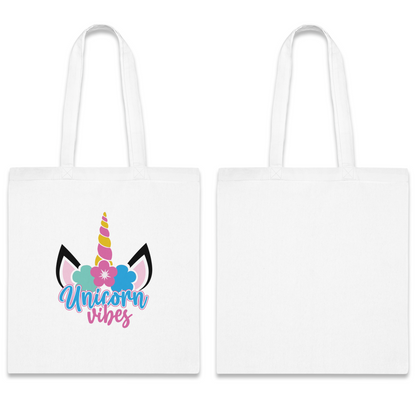 100% Cotton Canvas Tote Bag | Quotes-Unicorn-009