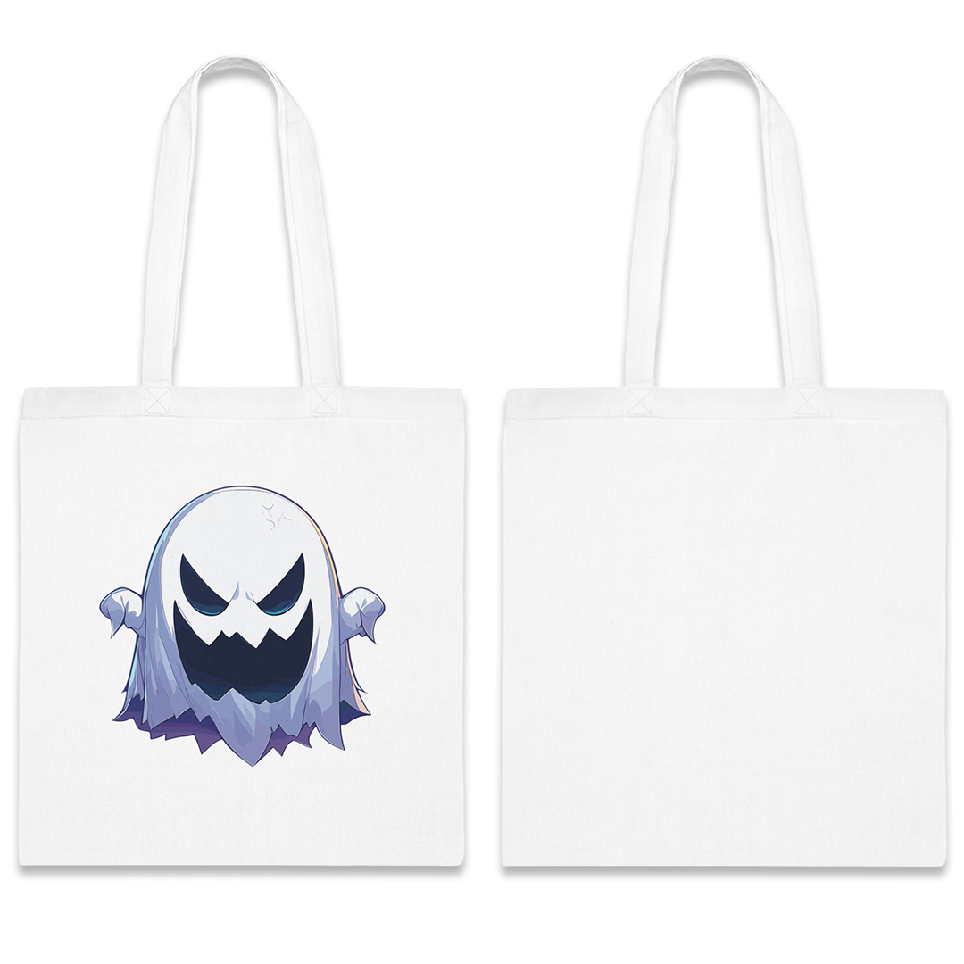 100% Cotton Canvas Tote Bag | Anime-Halloween-006