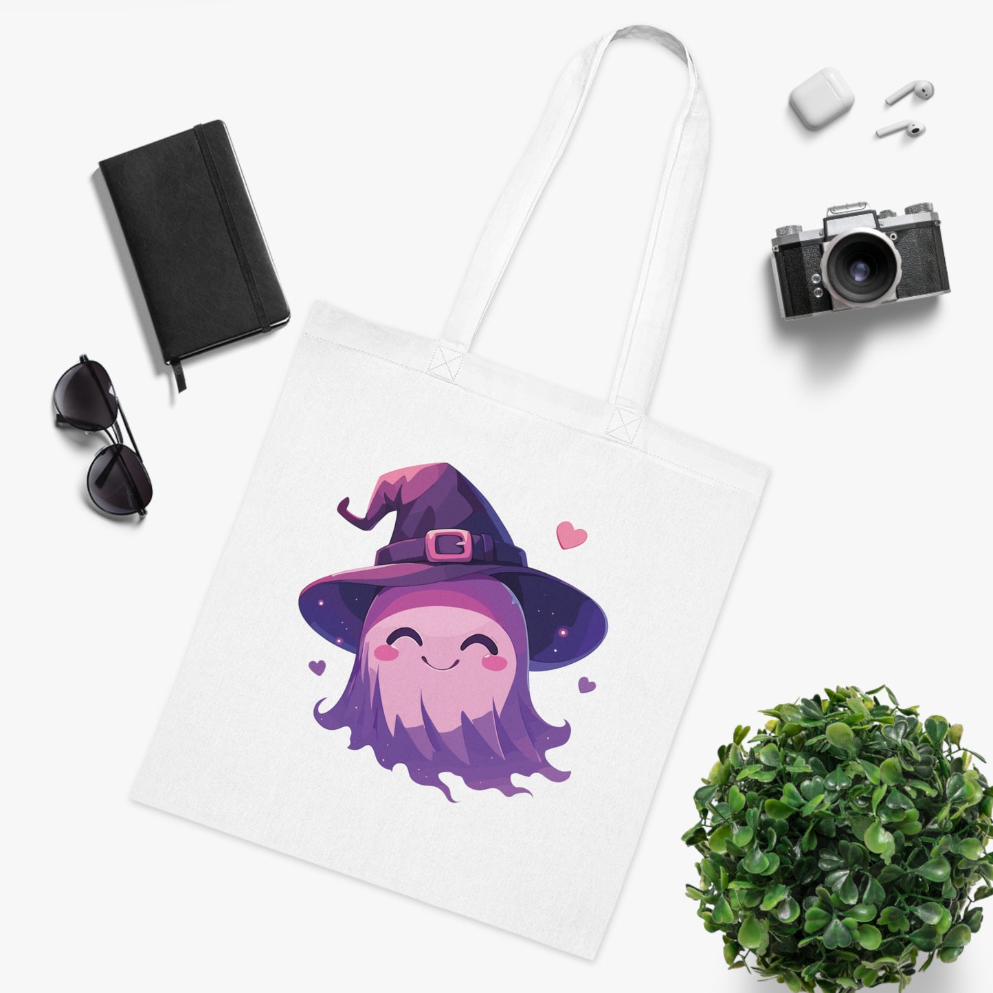 100% Cotton Canvas Tote Bag | Anime-Halloween-010