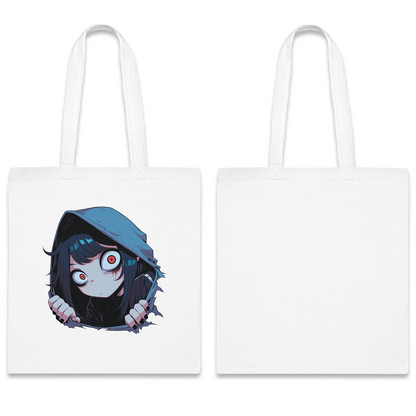 100% Cotton Canvas Tote Bag | Anime-Halloween-011