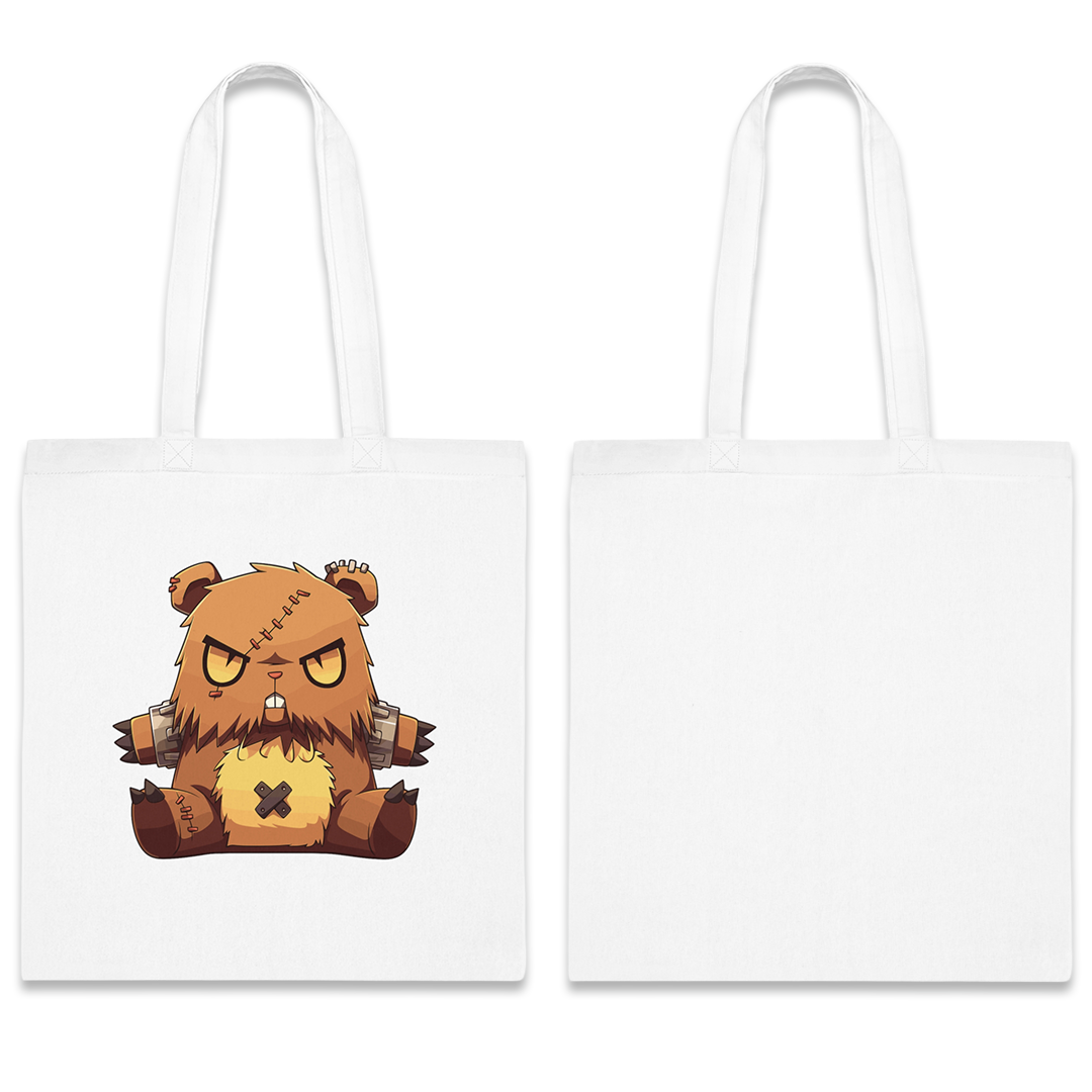 100% Cotton Canvas Tote Bag | Anime-Halloween-014