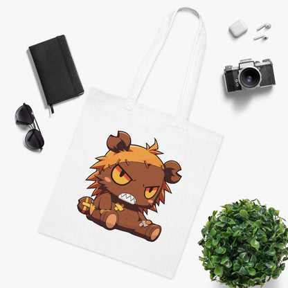 100% Cotton Canvas Tote Bag | Anime-Halloween-015