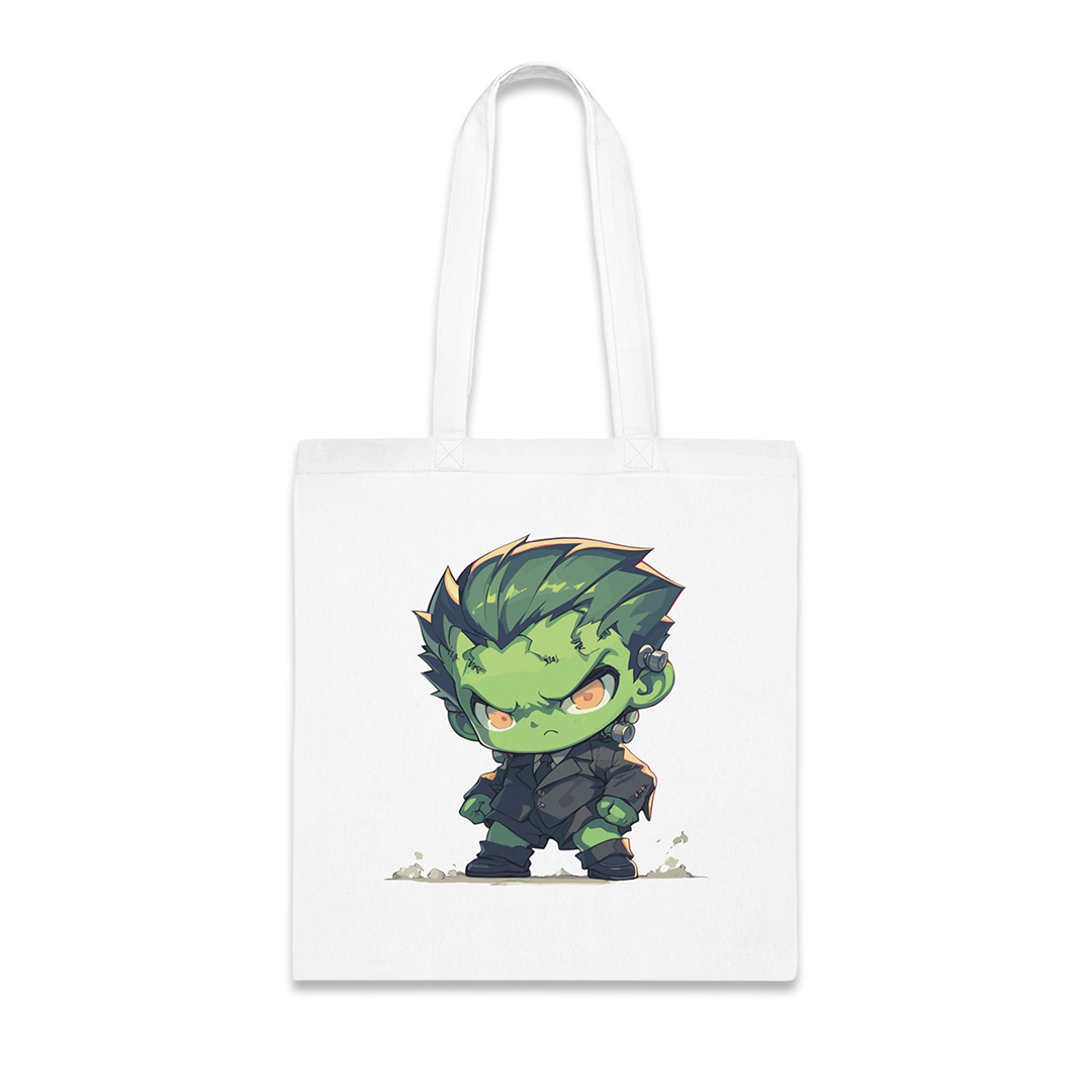 100% Cotton Canvas Tote Bag | Anime-Halloween-018