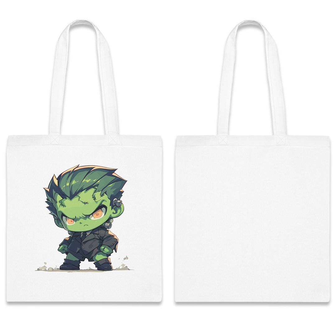 100% Cotton Canvas Tote Bag | Anime-Halloween-018