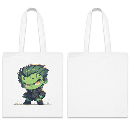 100% Cotton Canvas Tote Bag | Anime-Halloween-018