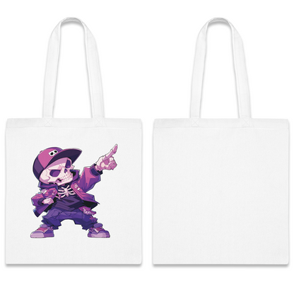 100% Cotton Canvas Tote Bag | Anime-Halloween-019