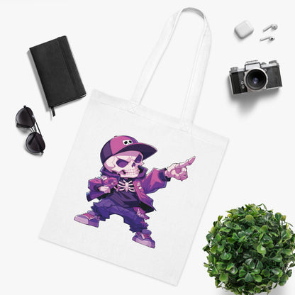 100% Cotton Canvas Tote Bag | Anime-Halloween-019