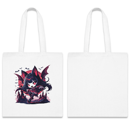 100% Cotton Canvas Tote Bag | Anime-Halloween-021