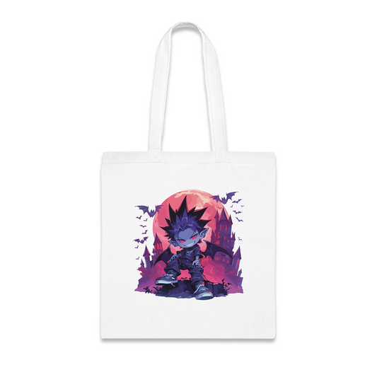 100% Cotton Canvas Tote Bag | Anime-Halloween-022