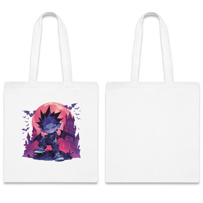 100% Cotton Canvas Tote Bag | Anime-Halloween-022