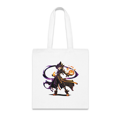 100% Cotton Canvas Tote Bag | Anime-Halloween-029