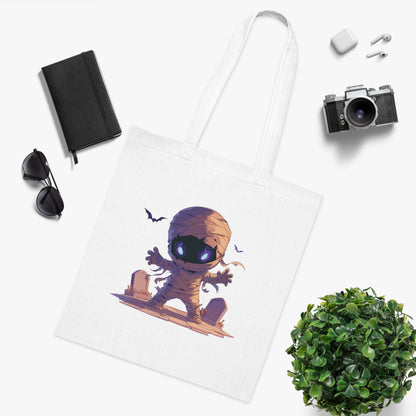 100% Cotton Canvas Tote Bag | Anime-Halloween-036