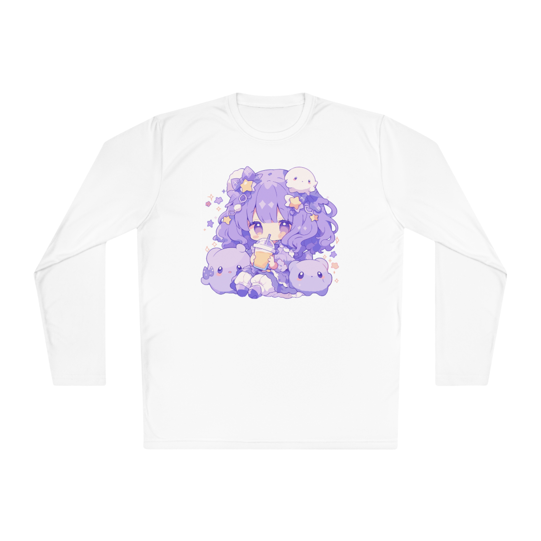 100% Cotton Long Sleeve Tee | Anime-Character-027