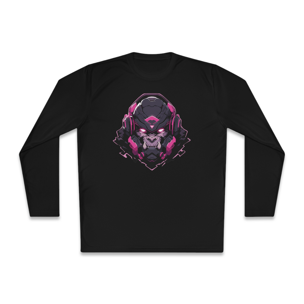 100%纯棉长袖T恤 | Mascot-Ape-001 