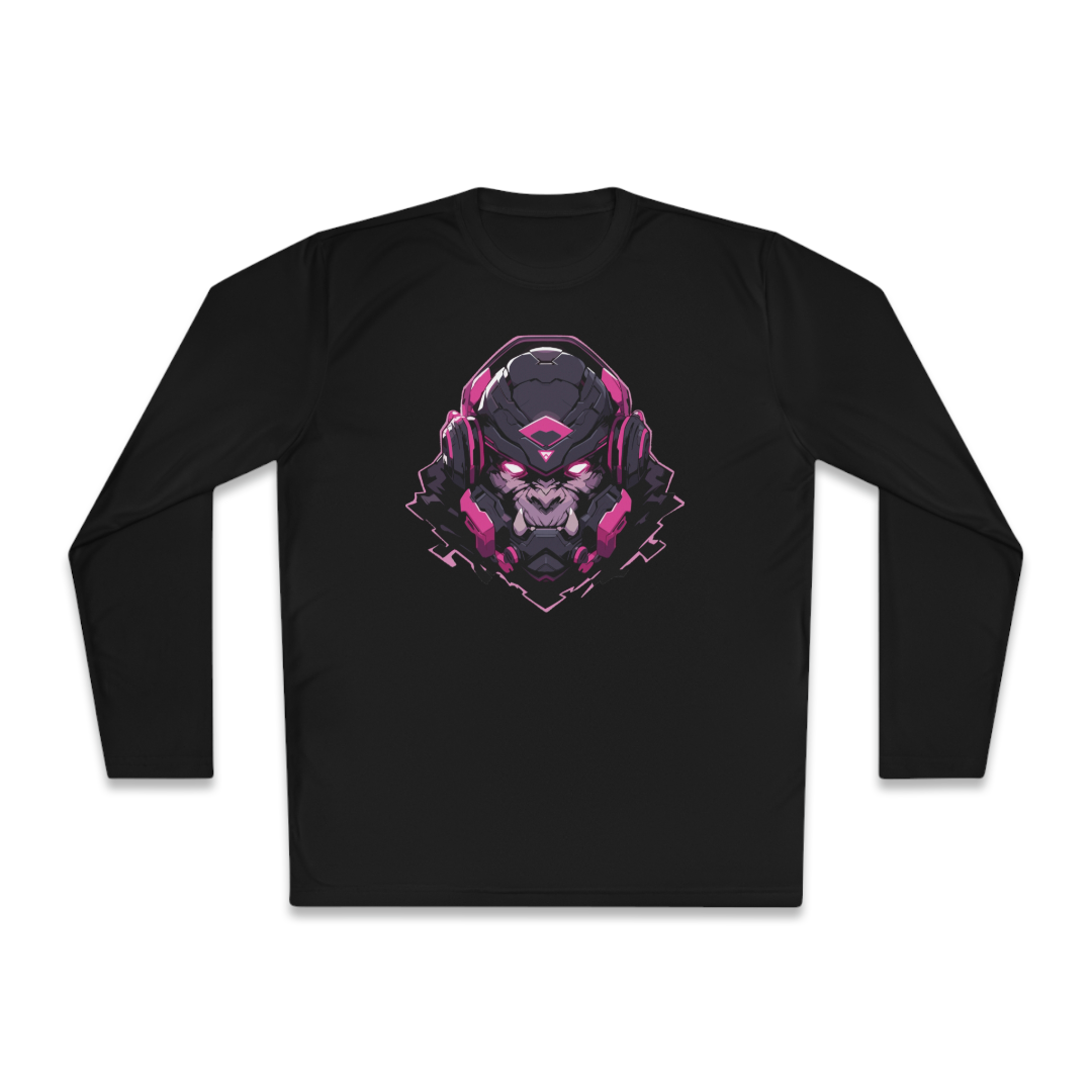100%纯棉长袖T恤 | Mascot-Ape-001 