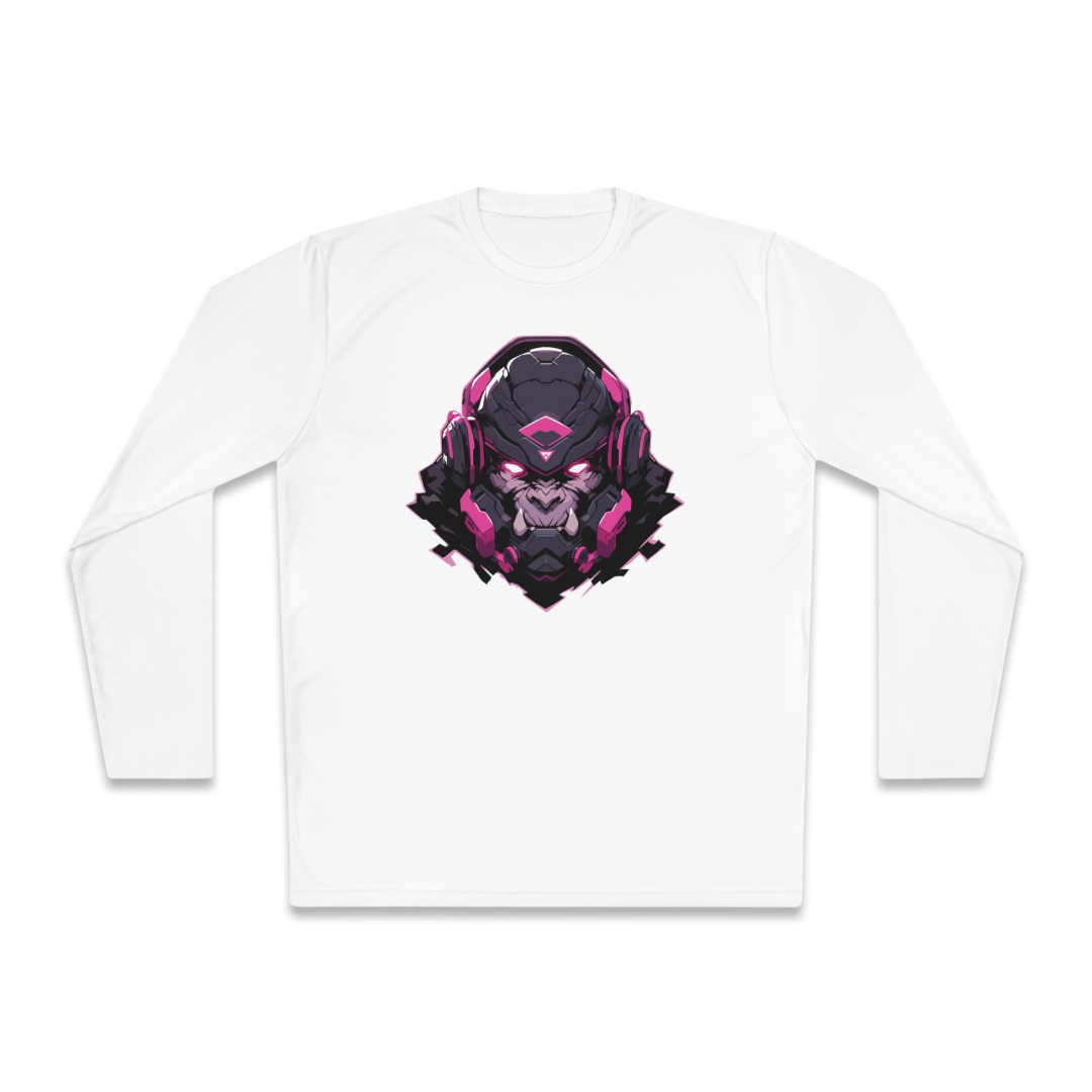 100%纯棉长袖T恤 | Mascot-Ape-001 