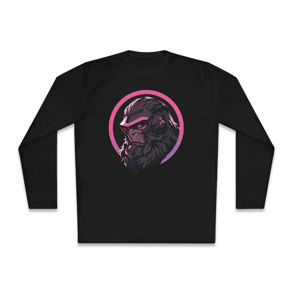 100% 纯棉长袖T恤 | Mascot-Ape-002 