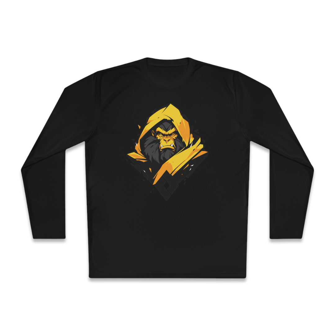 100%纯棉长袖T恤 | Mascot-Ape-004 