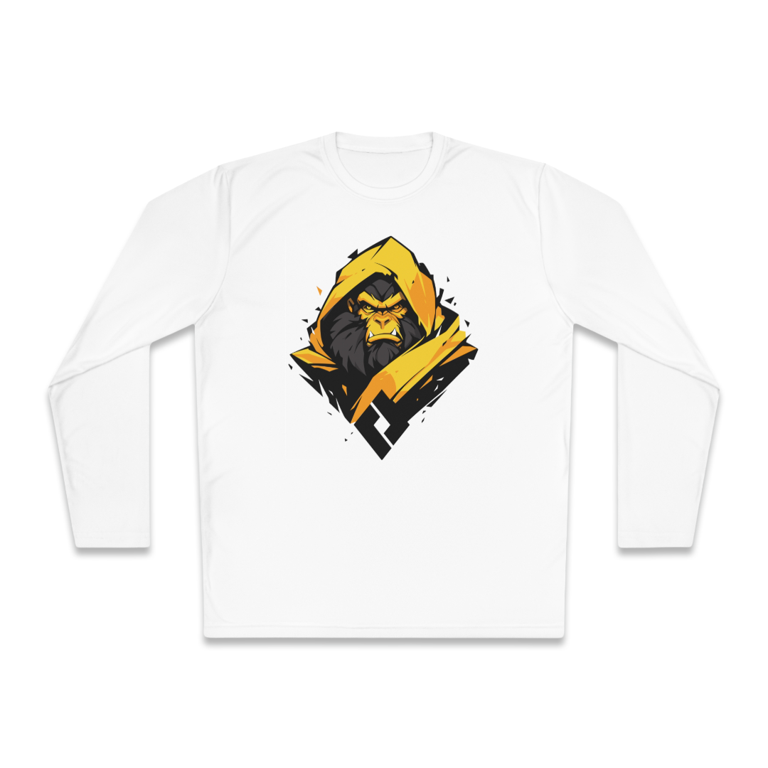 100%纯棉长袖T恤 | Mascot-Ape-004 