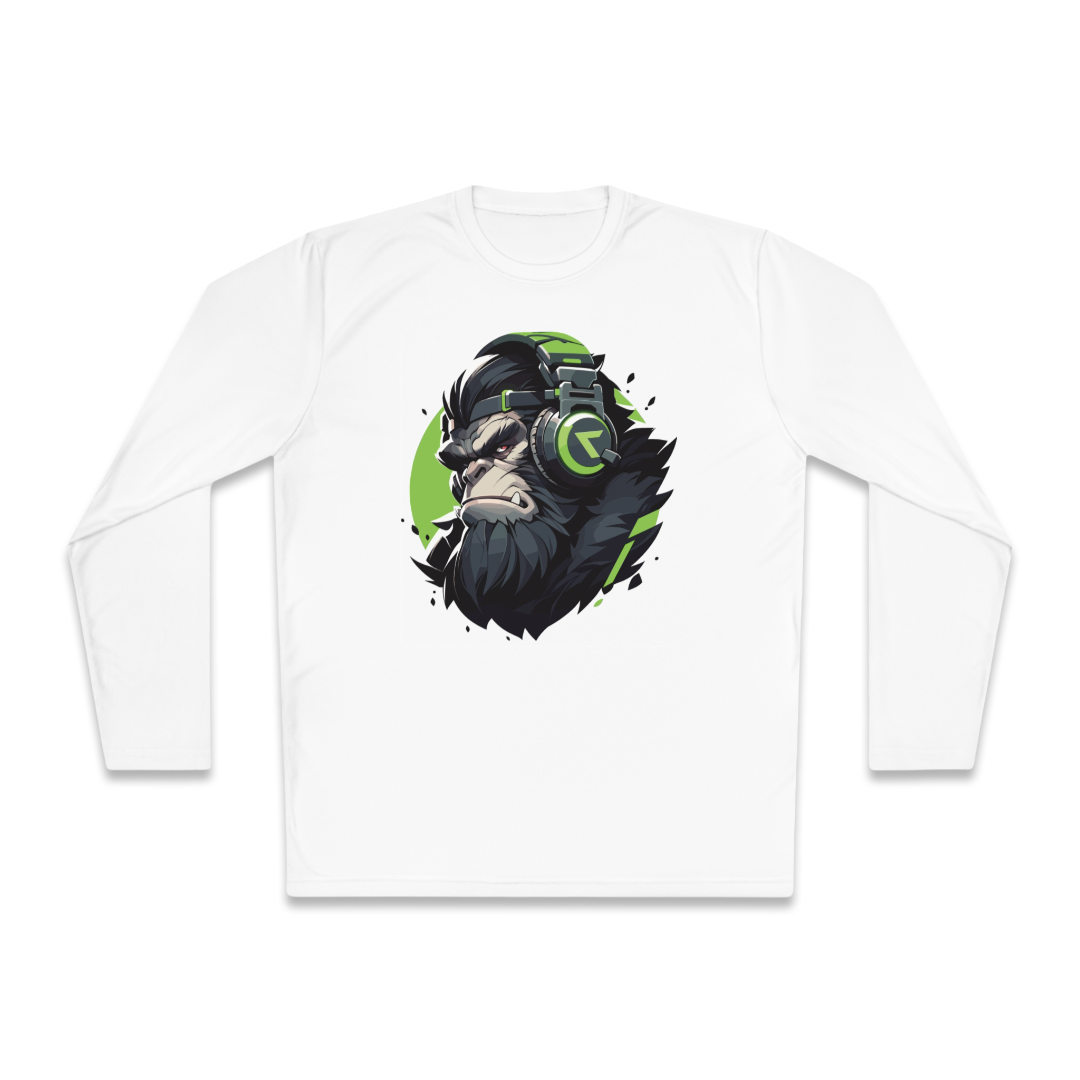 100% Cotton Long Sleeve Tee | Mascot-Ape-005