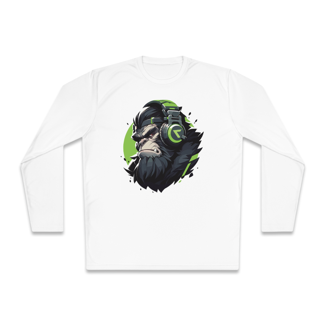 100% 纯棉长袖T恤 | Mascot-Ape-005 