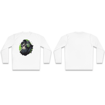 100% Cotton Long Sleeve Tee | Mascot-Ape-005