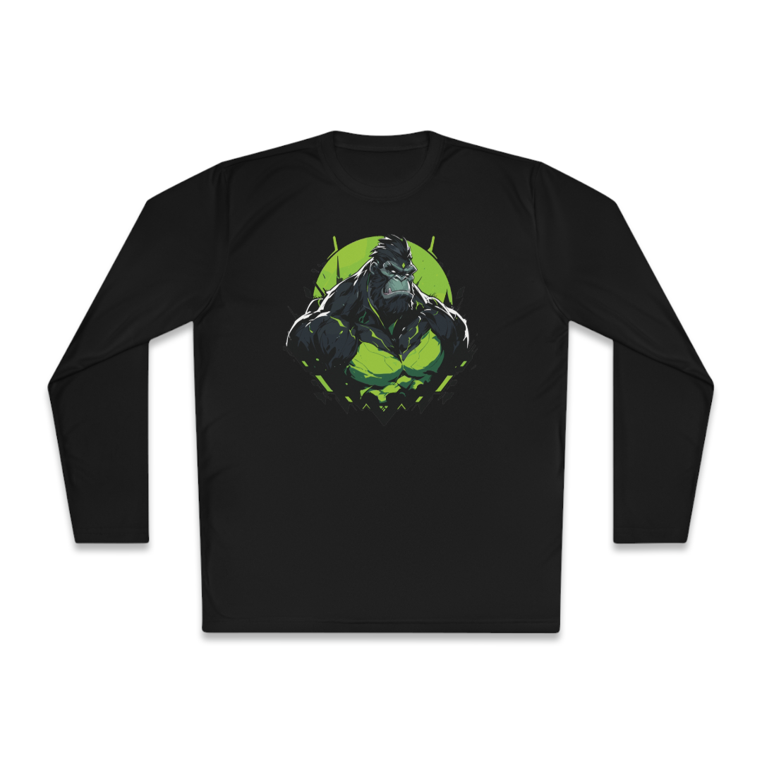 100%纯棉长袖T恤 | Mascot-Ape-006 