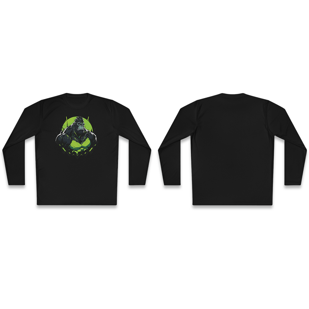 100%纯棉长袖T恤 | Mascot-Ape-006 