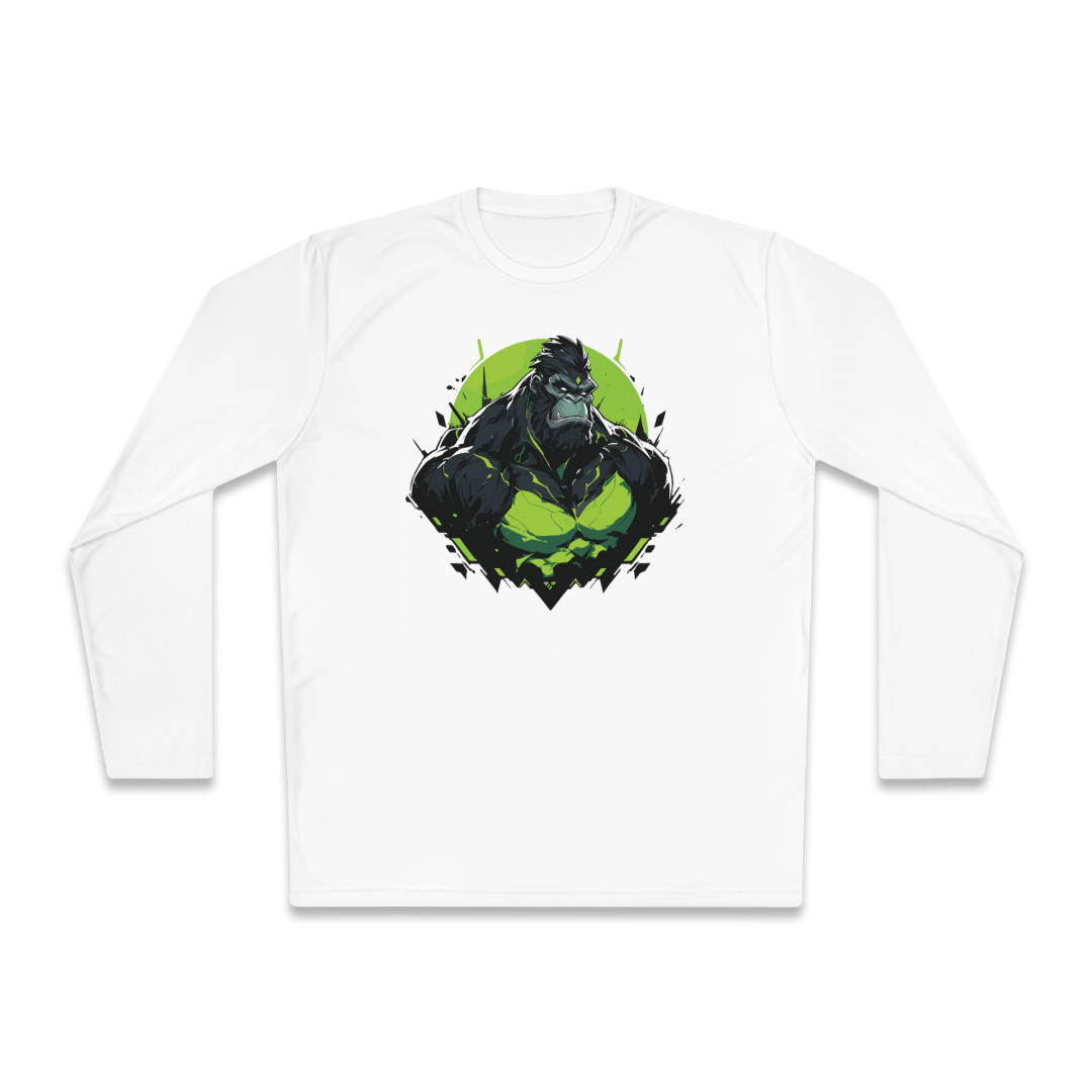 100%纯棉长袖T恤 | Mascot-Ape-006 