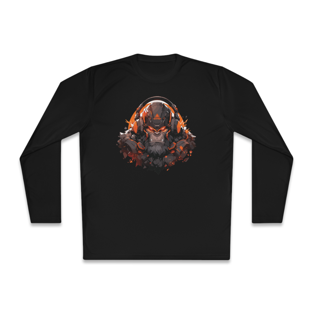 100% Cotton Long Sleeve Tee | Mascot-Ape-007