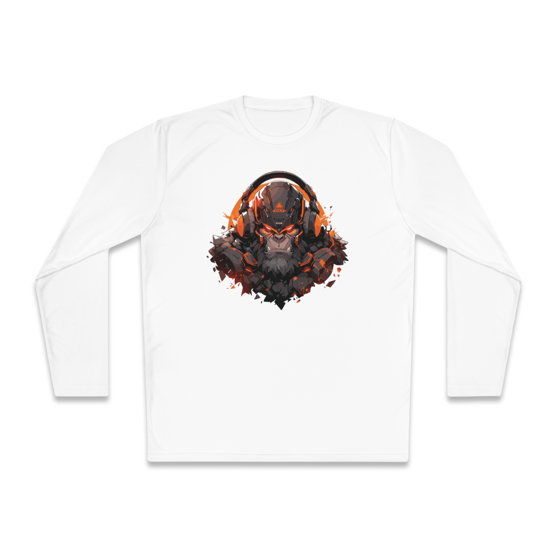 100% Cotton Long Sleeve Tee | Mascot-Ape-007