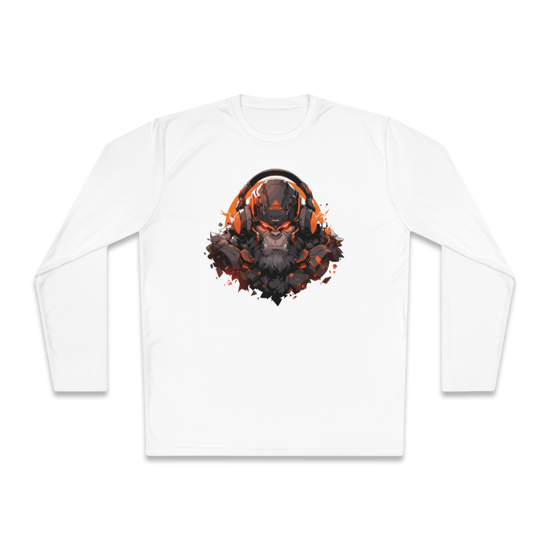 100%纯棉长袖T恤 | Mascot-Ape-007 