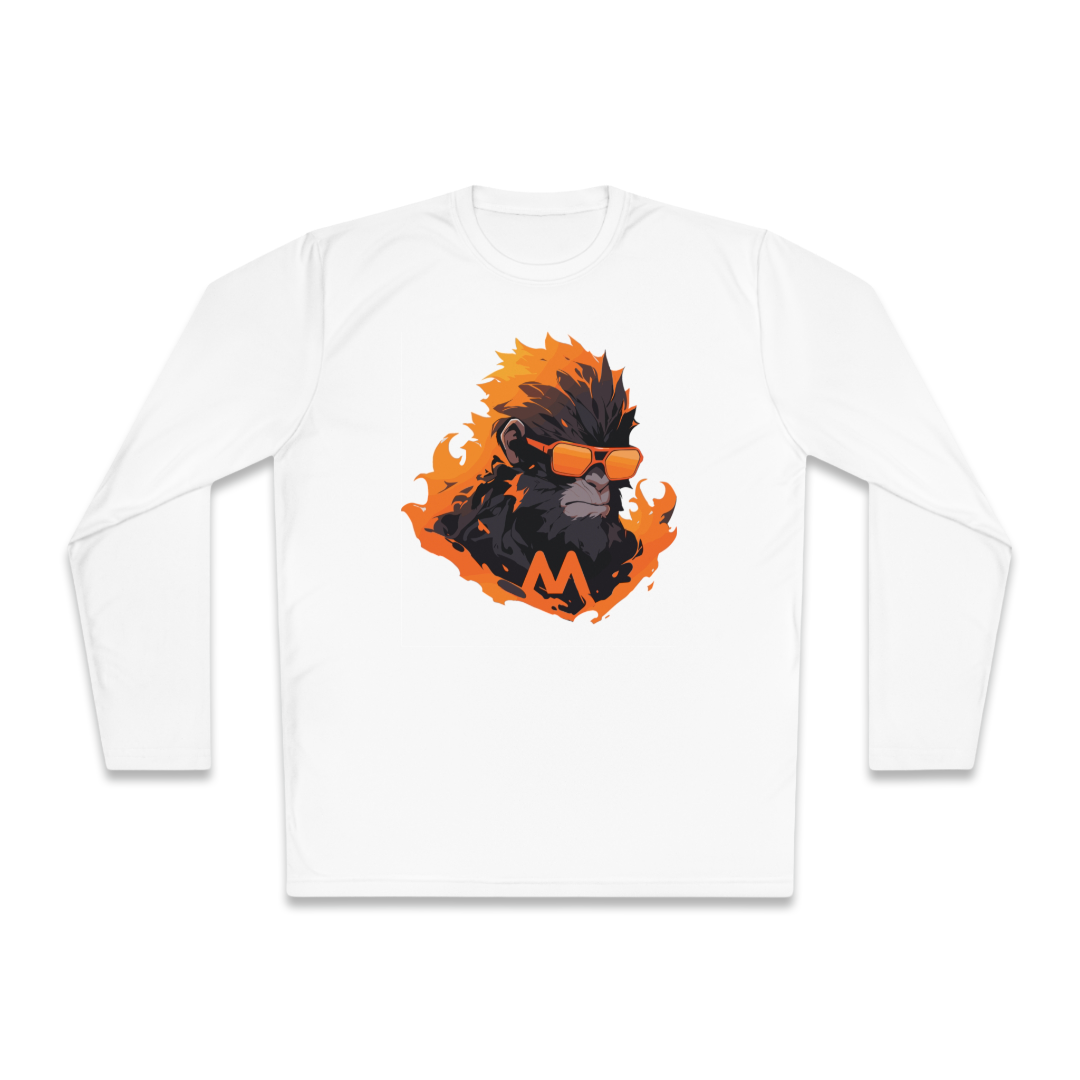 100% Cotton Long Sleeve Tee | Mascot-Ape-008