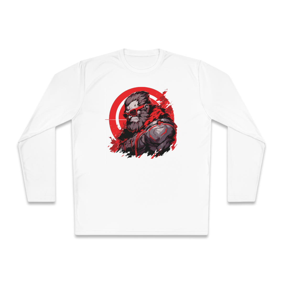 100% Cotton Long Sleeve Tee | Mascot-Ape-009