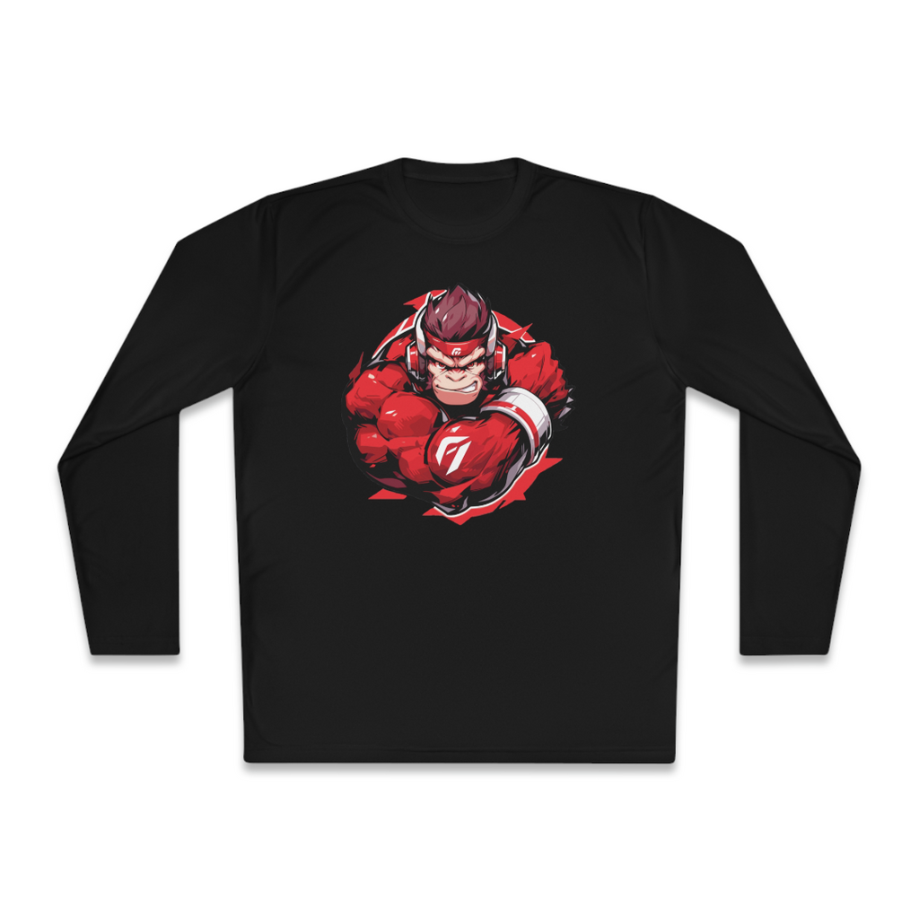 100%纯棉长袖T恤 | Mascot-Ape-010 