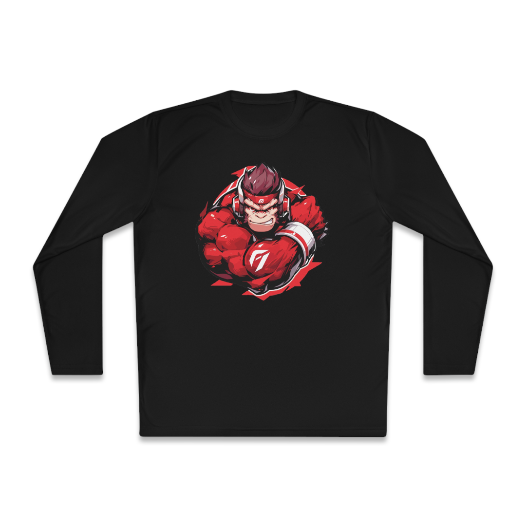 100% Cotton Long Sleeve Tee | Mascot-Ape-010