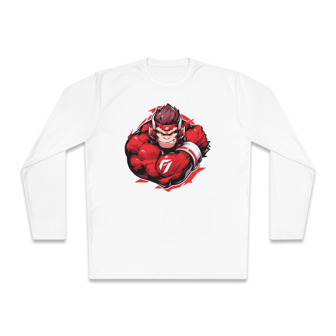 100%纯棉长袖T恤 | Mascot-Ape-010 
