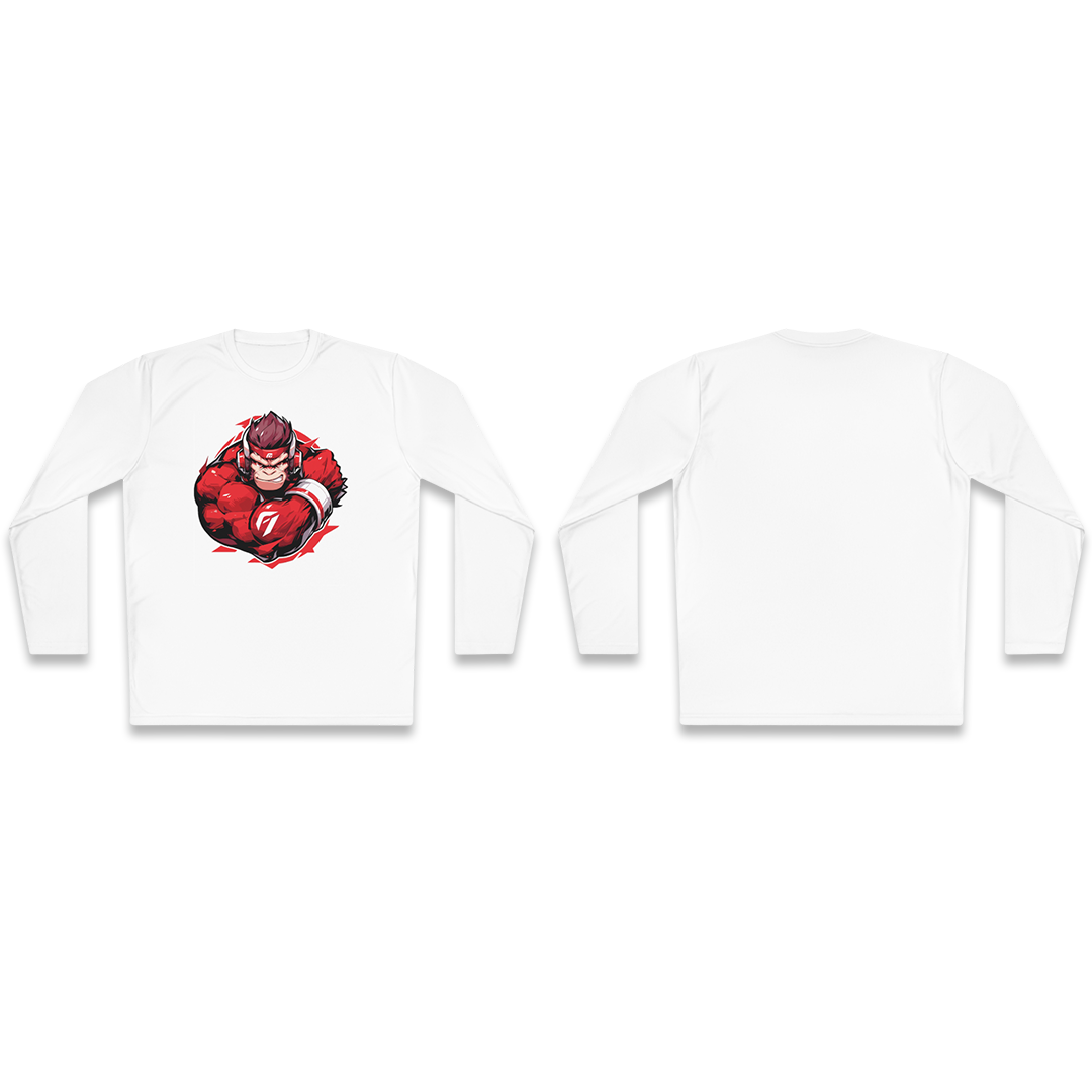 100%纯棉长袖T恤 | Mascot-Ape-010 