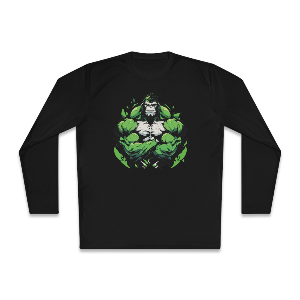 100%纯棉长袖T恤 | Mascot-Ape-011 